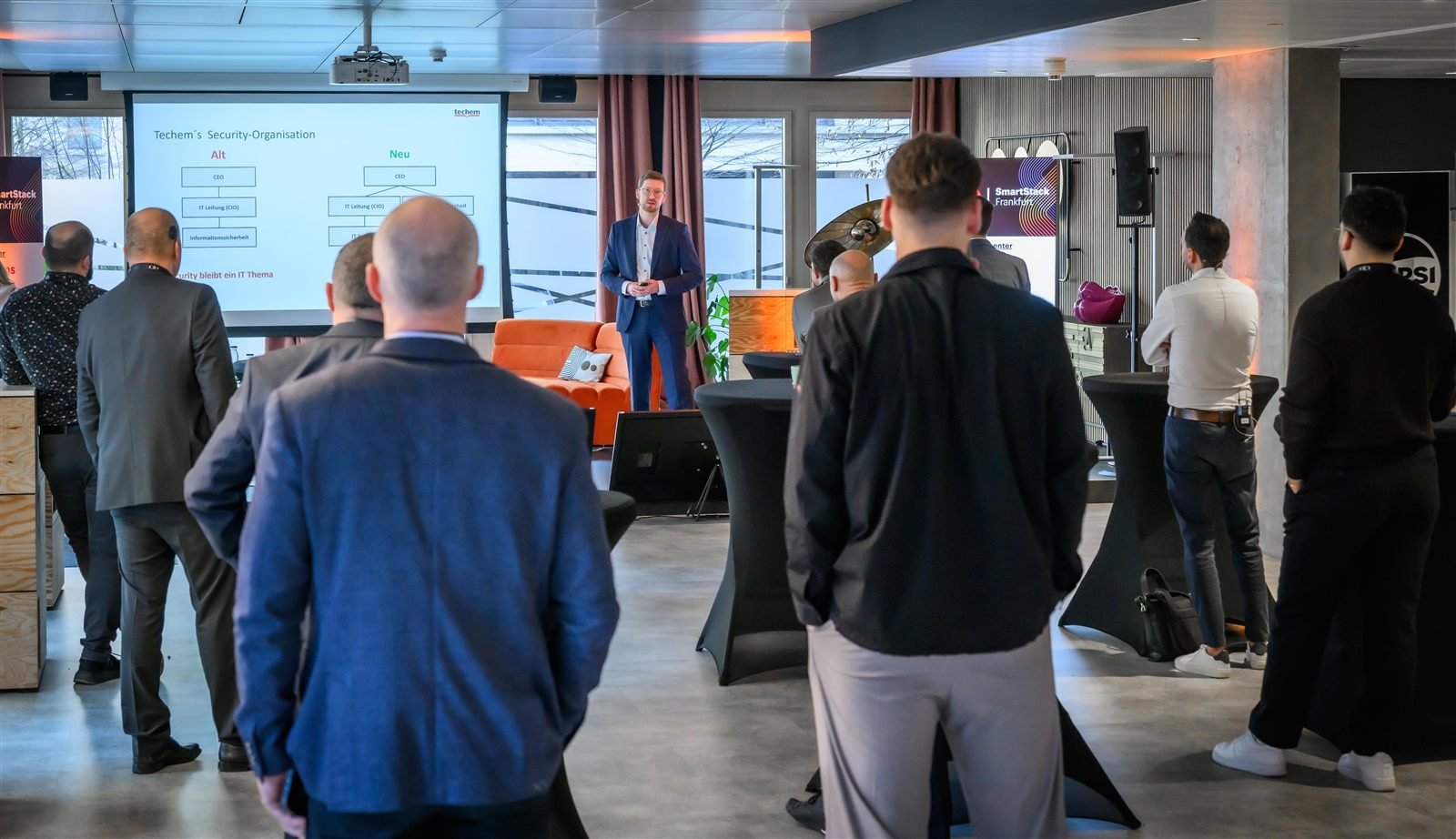 Publikum beim Vortrag von Can Yildiz zur Security-Organisation auf der CIO SmartStack